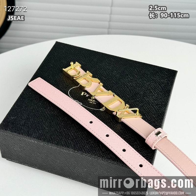 Replica Prada belt 25mmX90-115cm 8L04