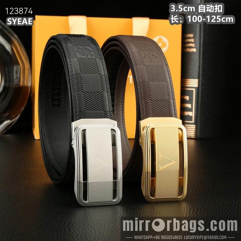 Replica LV belt 35mmX100-125cm 8L50