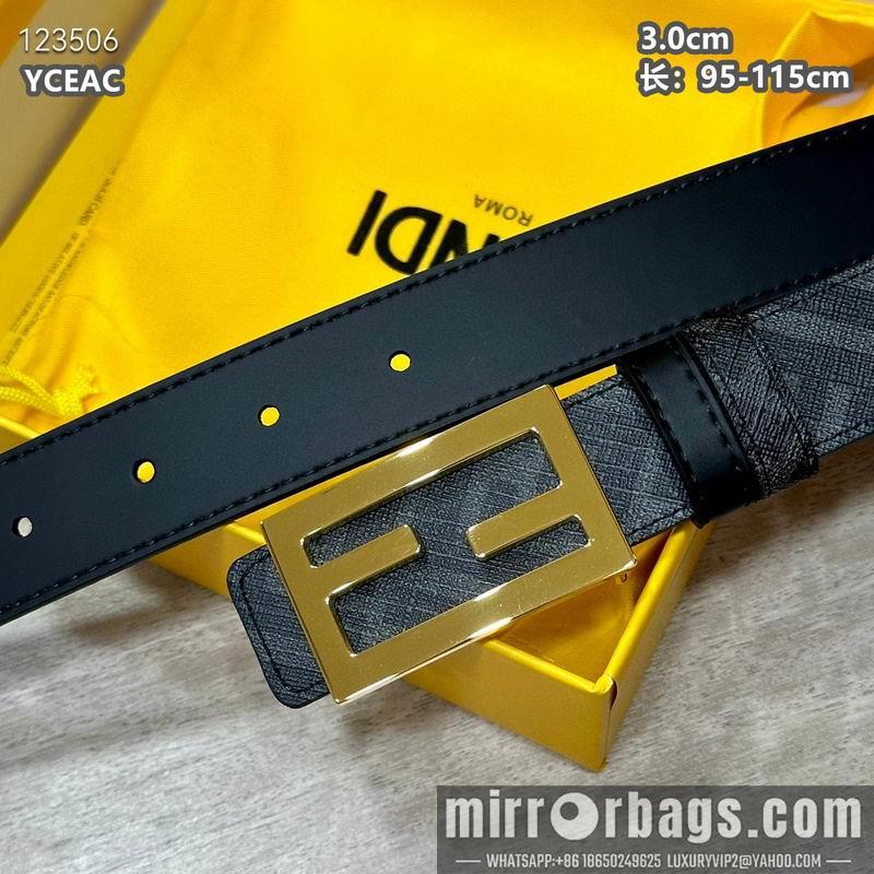 Replica Fendi belt 30mmX95-115cm 8L21
