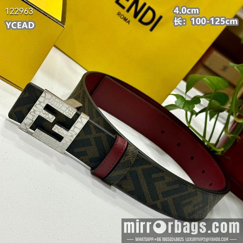 Replica Fendi belt 40mmX100-125cm 8L89