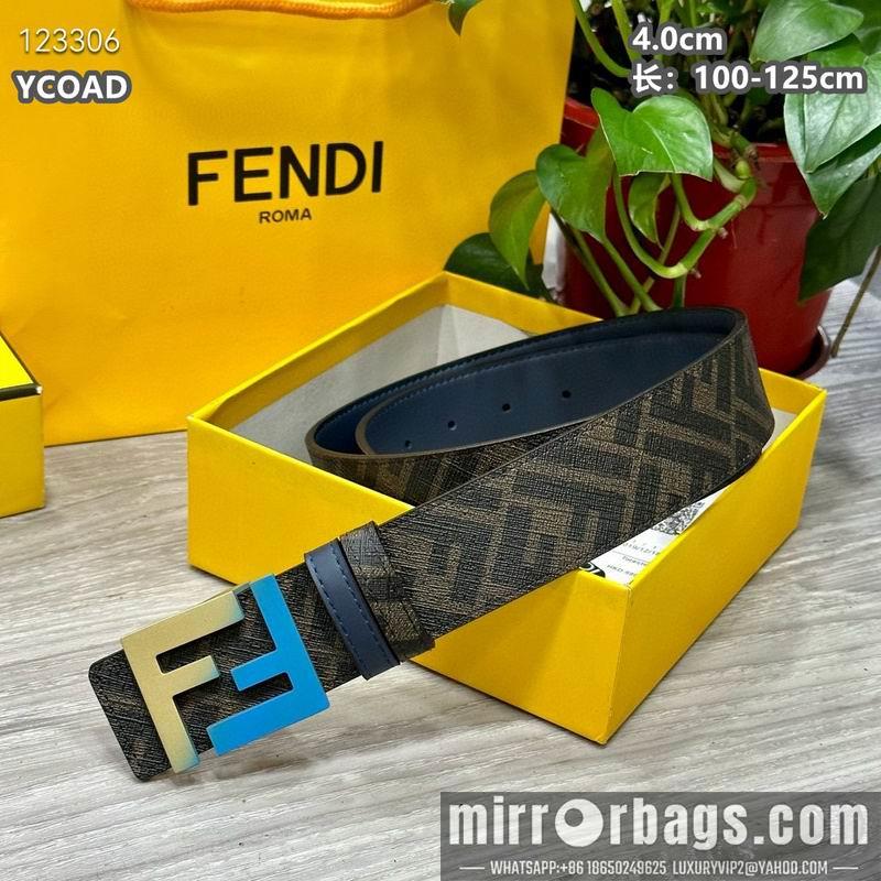 Replica Fendi belt 40mmX100-125cm 8L75