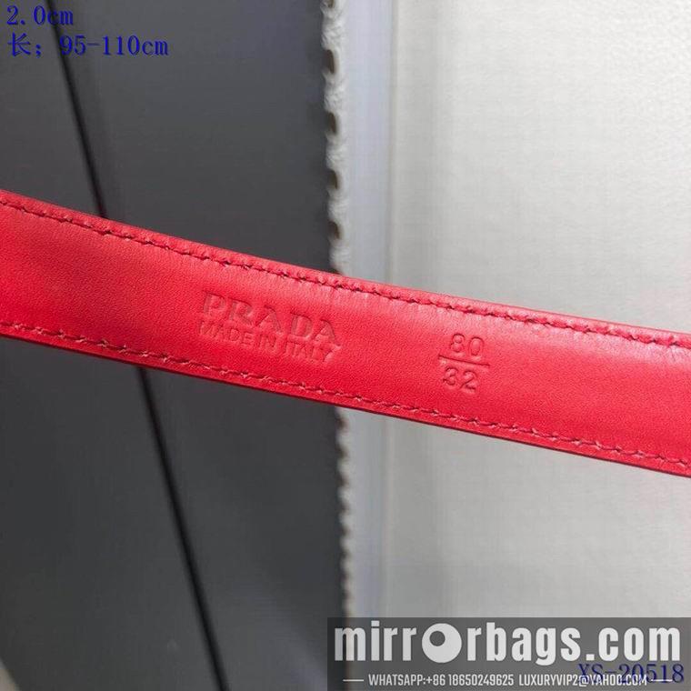 Replica Prada belt 20mmX95-110CM 8L01