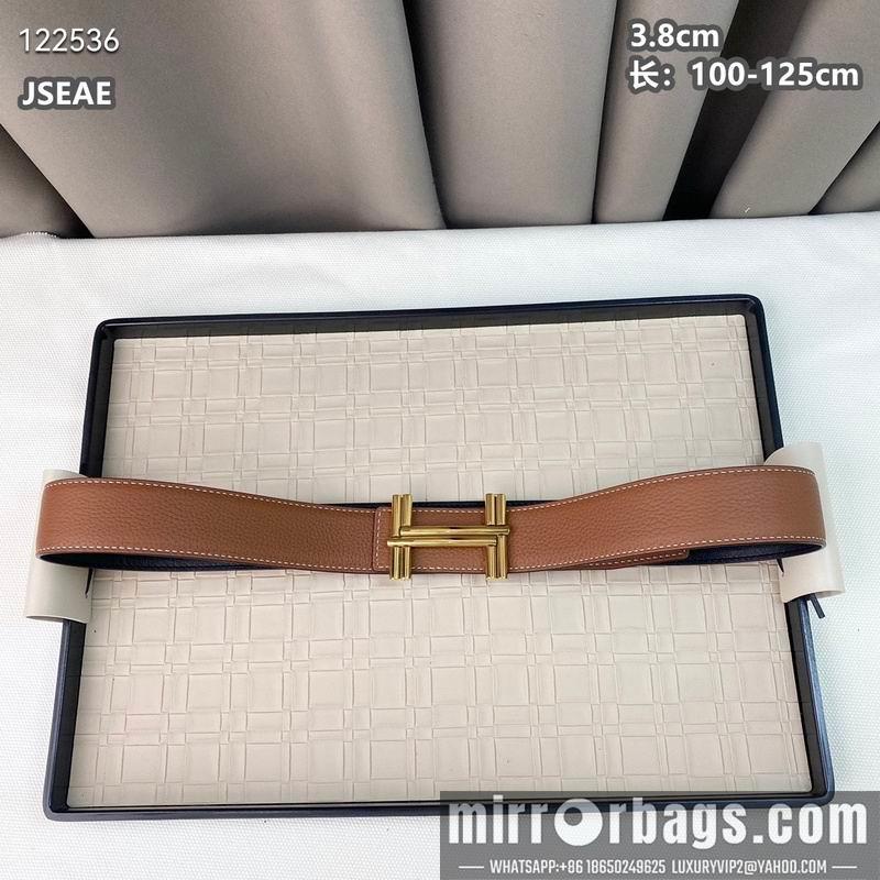 Replica Hermes belt 38mmX100-125cm 8L24