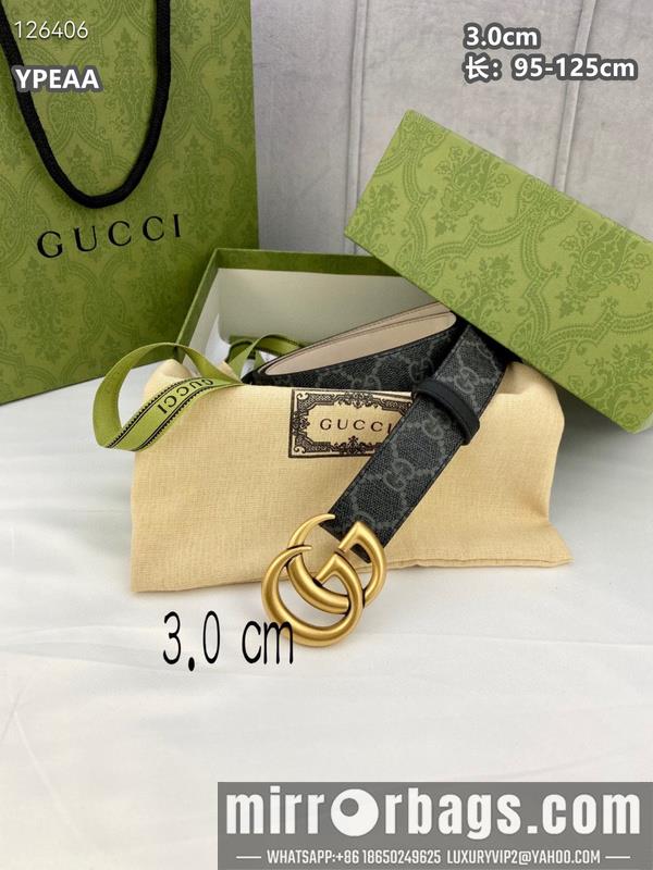 Replica Gucci belt 30mmX95-125cm 8L20