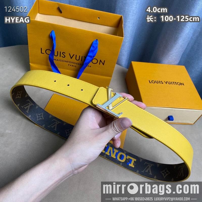 Replica LV belt 40mmX100-125cm 8L34