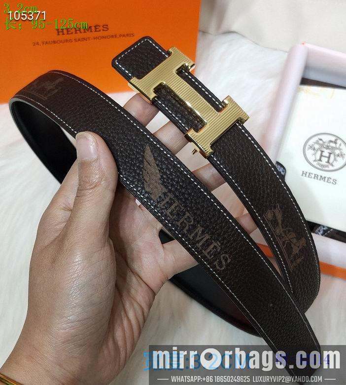 Replica Hermes Belt 32mmX95-125cm 8L03