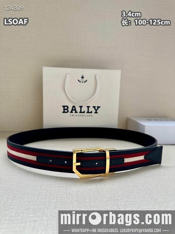Replica Bally belt 34mmX100-125cm 8L08