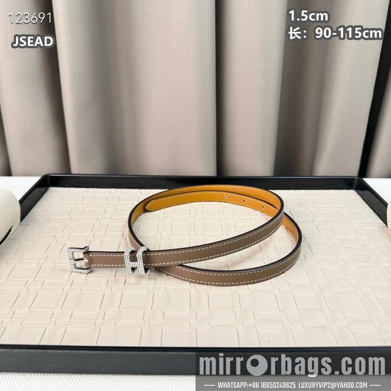 Replica Hermes belt 15mmX90-115cm 8L02
