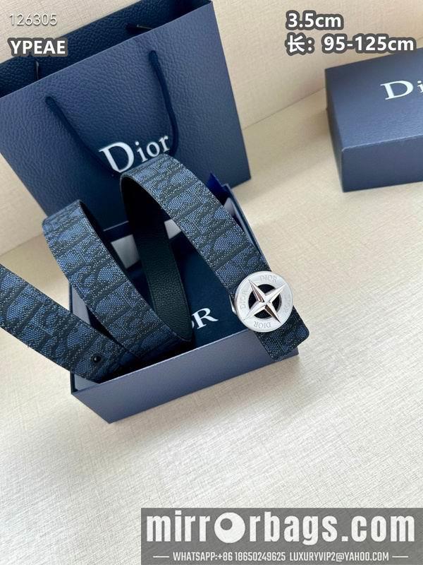 Replica Dior belt 35mmX95-125cm 8L19