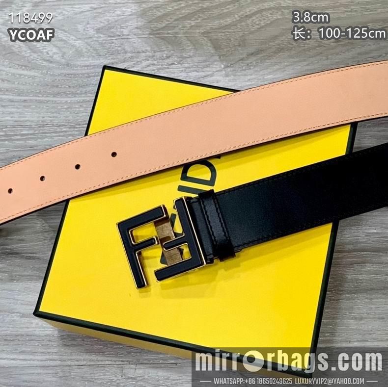 Replica Fendi belt 38mmX100-125cm 8L03