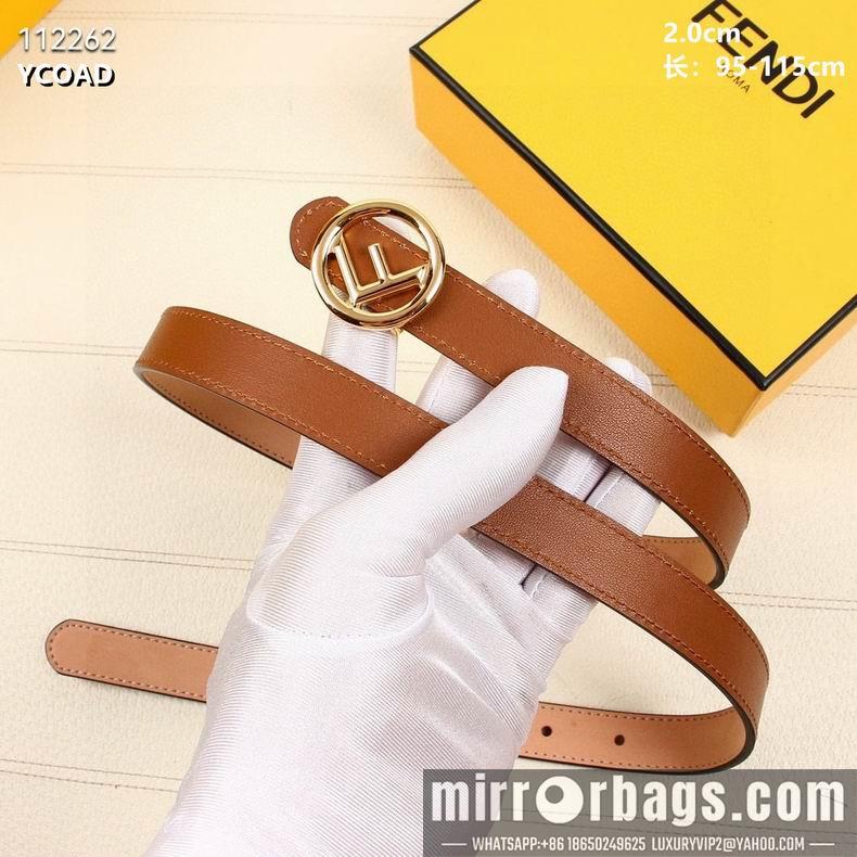 Replica Fendi Belt 20mmX95-115CM 8L11