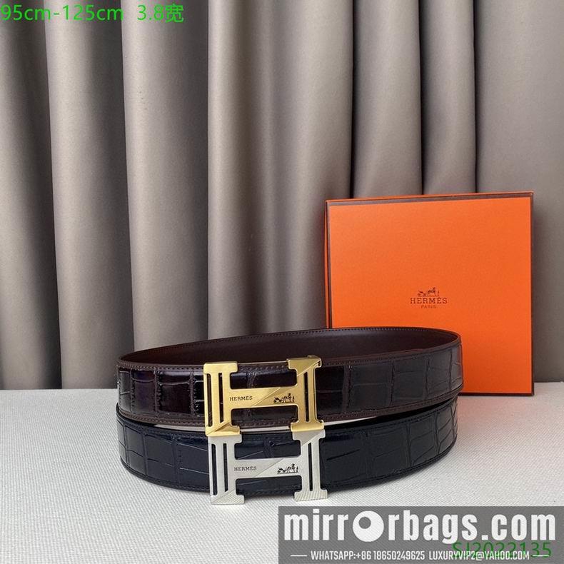 Replica Hermes Belt 38mmX95-125cm 7D113