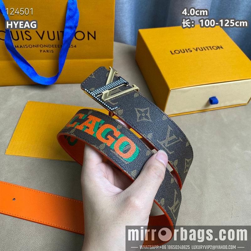 Replica LV belt 40mmX100-125cm 8L34