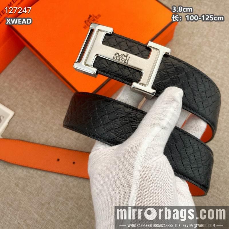 Replica Hermes belt 38mmX100-125cm 8L56