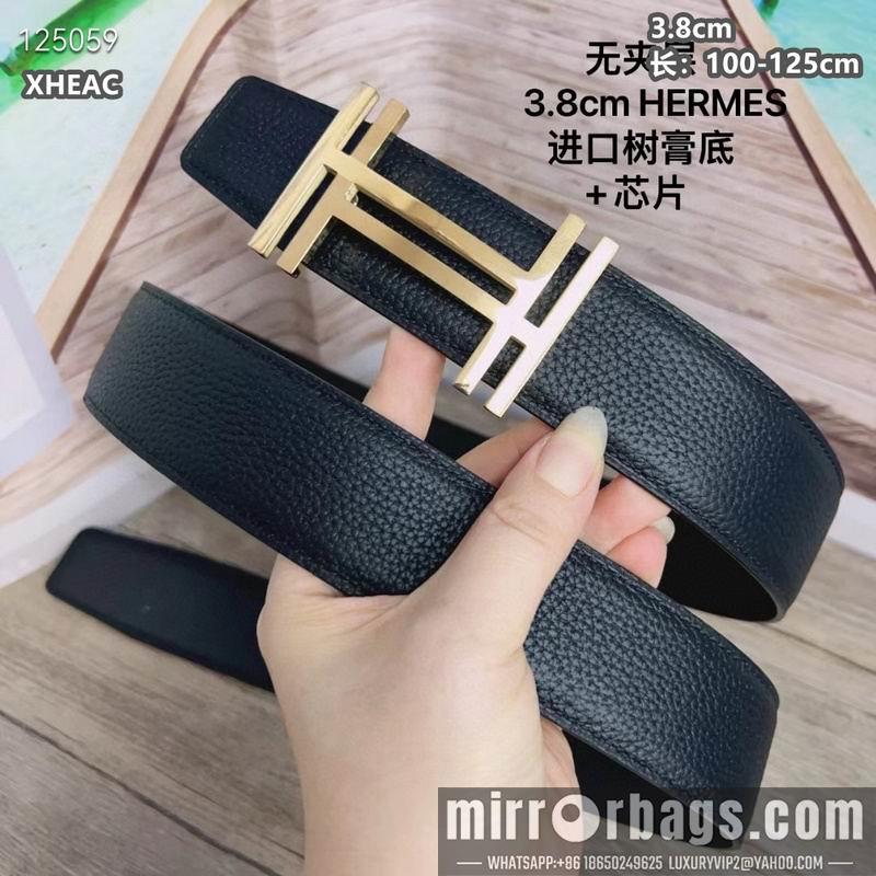 Replica Hermes belt 38mmX100-125cm 8L10
