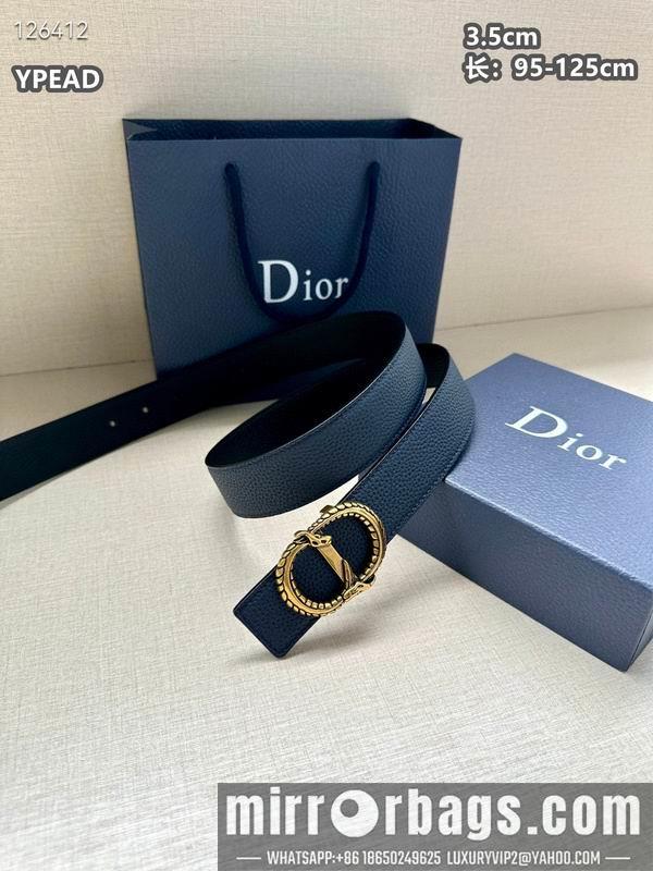Replica Dior belt 35mmX95-125cm 8L20