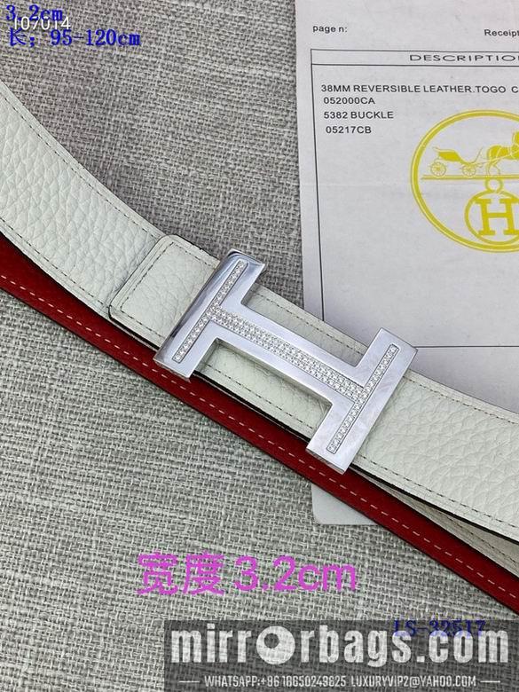 Replica Hermes Belt 32mmX95-125cm 8L01