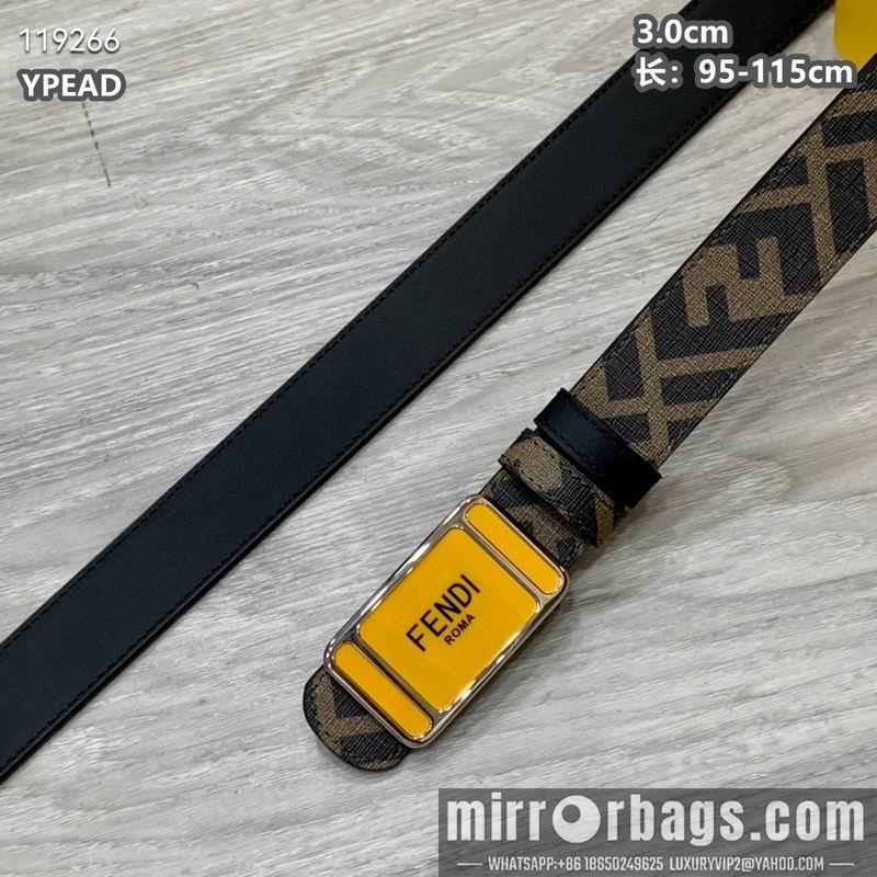 Replica Fendi belt 30mmX95-115cm 8L18