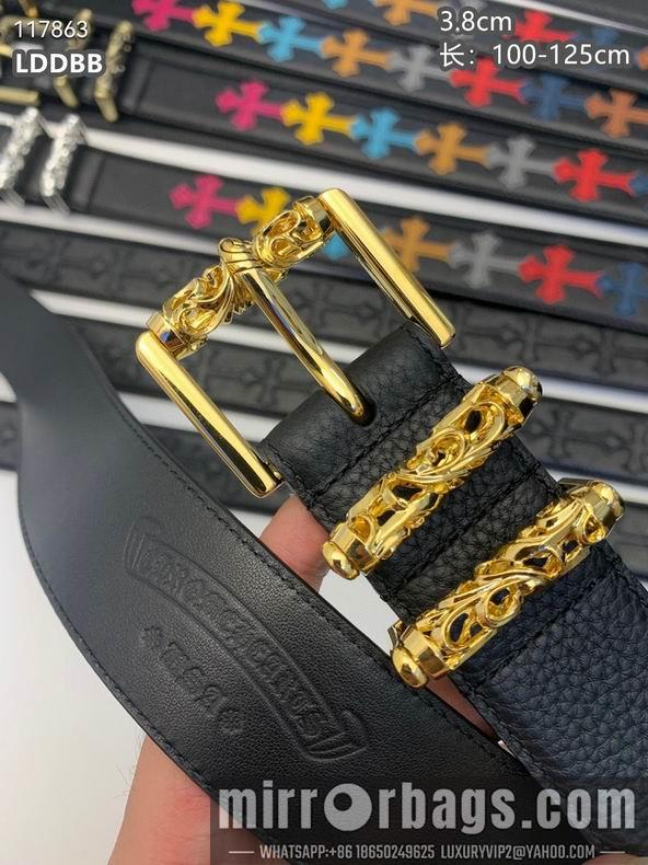 Replica Chrome Hearts belt 38mmX100-125cm 8L16