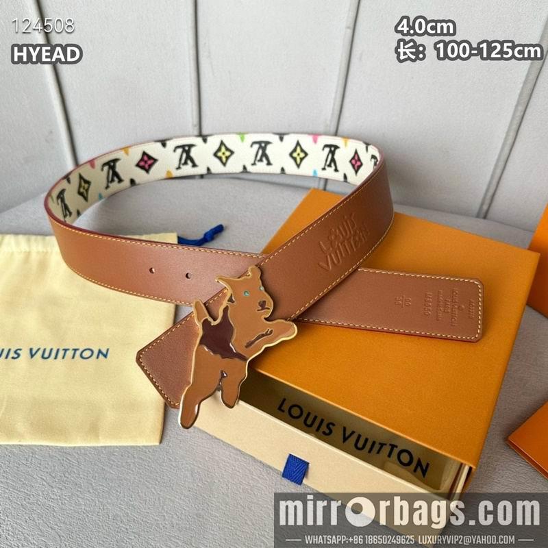 Replica LV belt 40mmX100-125cm 8L48