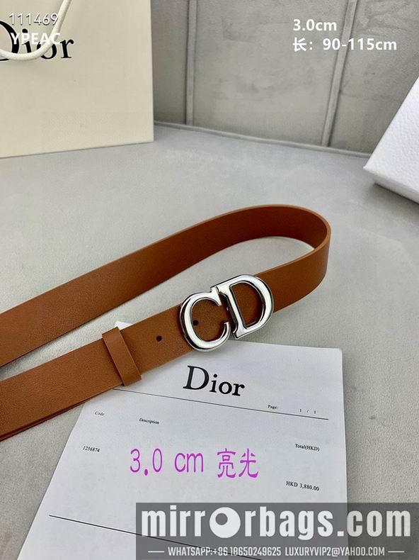 Replica Dior Belt 30mmX90-115cm 8L07
