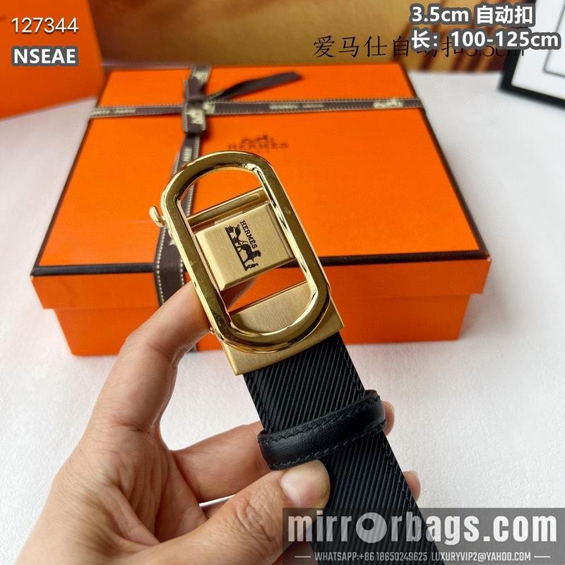 Replica Hermes belt 35mmX100-125cm 8L37