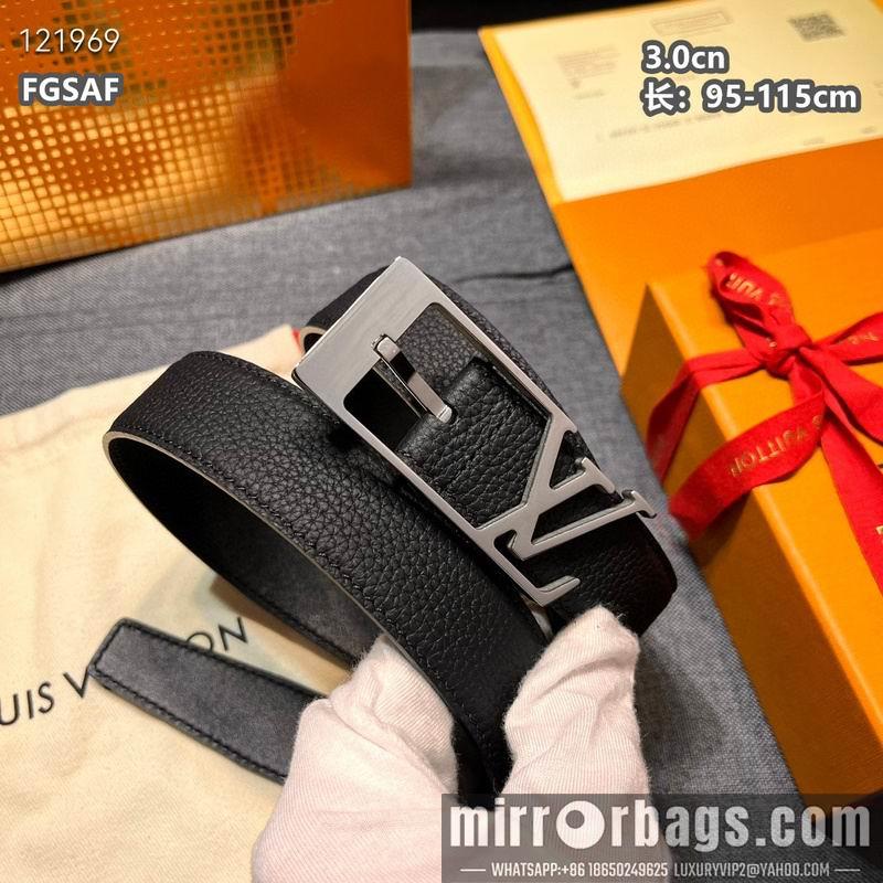 Replica LV belt 30mmX95-115cm 8L25