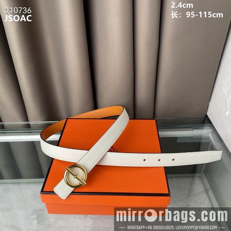 Replica Hermes Belt 24mmX95-115cm 8L03