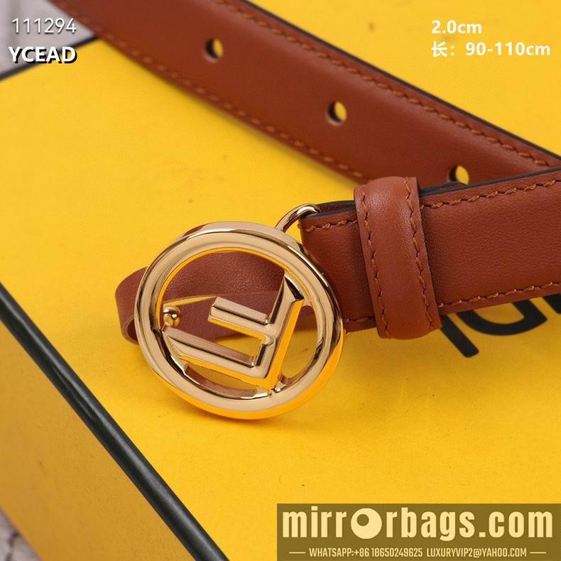 Replica Fendi Belt 20mmX90-110cm 8L06
