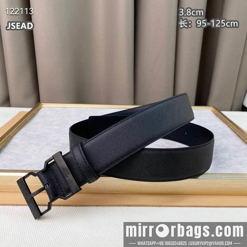 Replica Prada belt 38mmX95-125cm 8L05