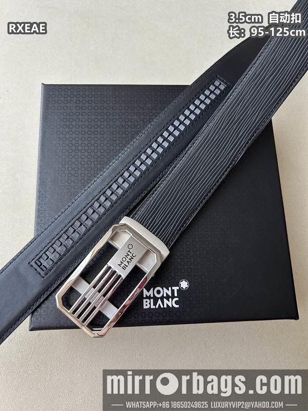 Replica Montlanc belt 35mmX100-125cm 8L77