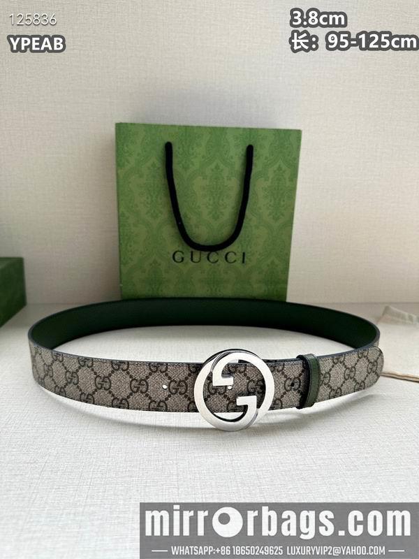 Replica Gucci belt 38mmX95-125cm 8L08