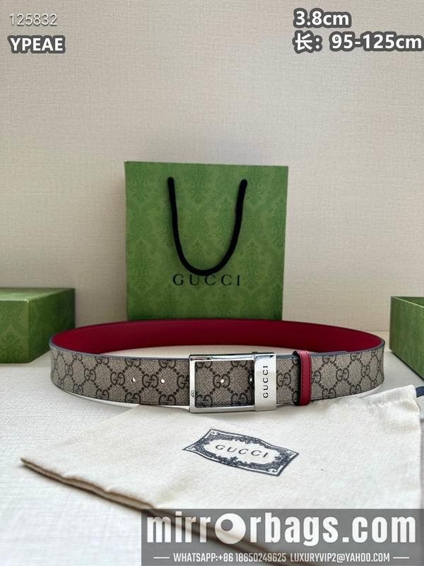 Replica Gucci belt 38mmX95-125cm 8L01
