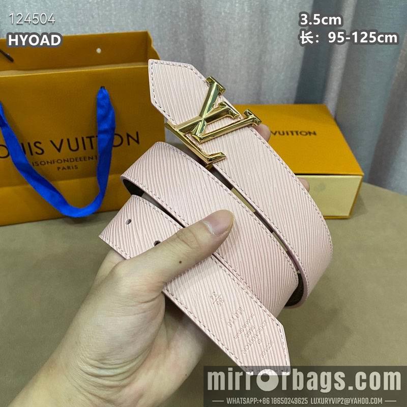 Replica LV belt 35mmX95-125cm 8L11