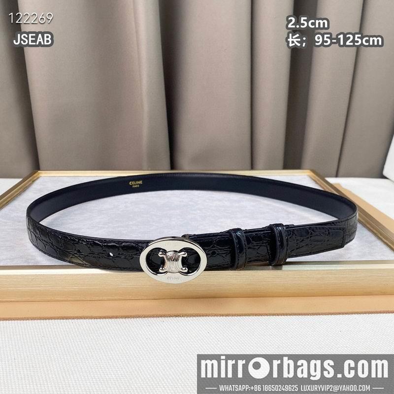 Replica Celine belt 25mmX95-125cm 8L22
