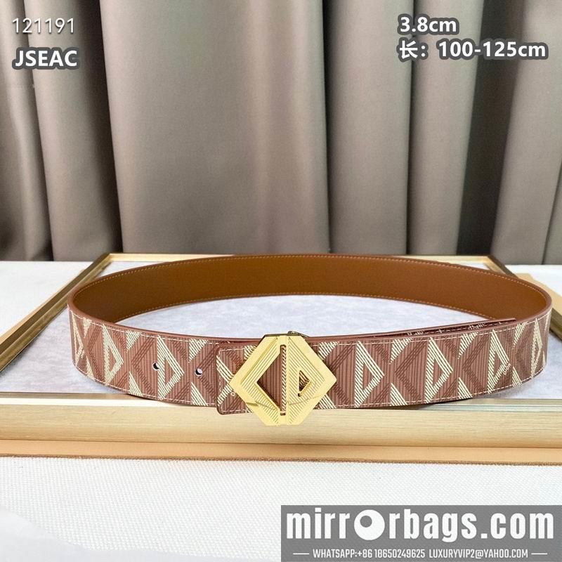 Replica Dior belt 38mmX100-125cm 8L06