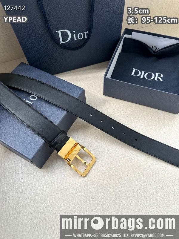Replica Dior belt 35mmX95-125cm 8L34