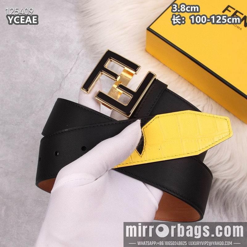 Replica Fendi belt 38mmX100-125cm 8L22