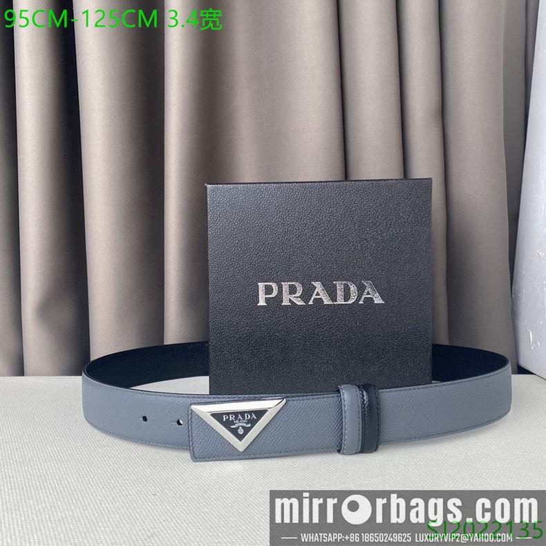 Replica Prada Belt 34mmX95-125cm 7D02