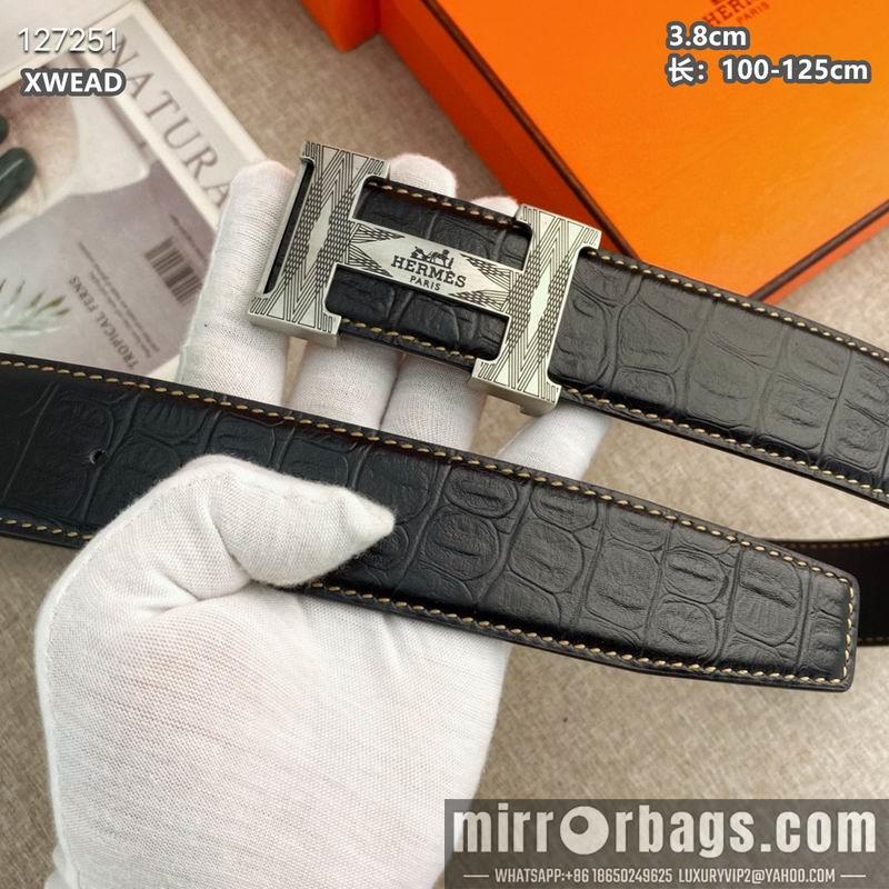 Replica Hermes belt 38mmX100-125cm 8L58