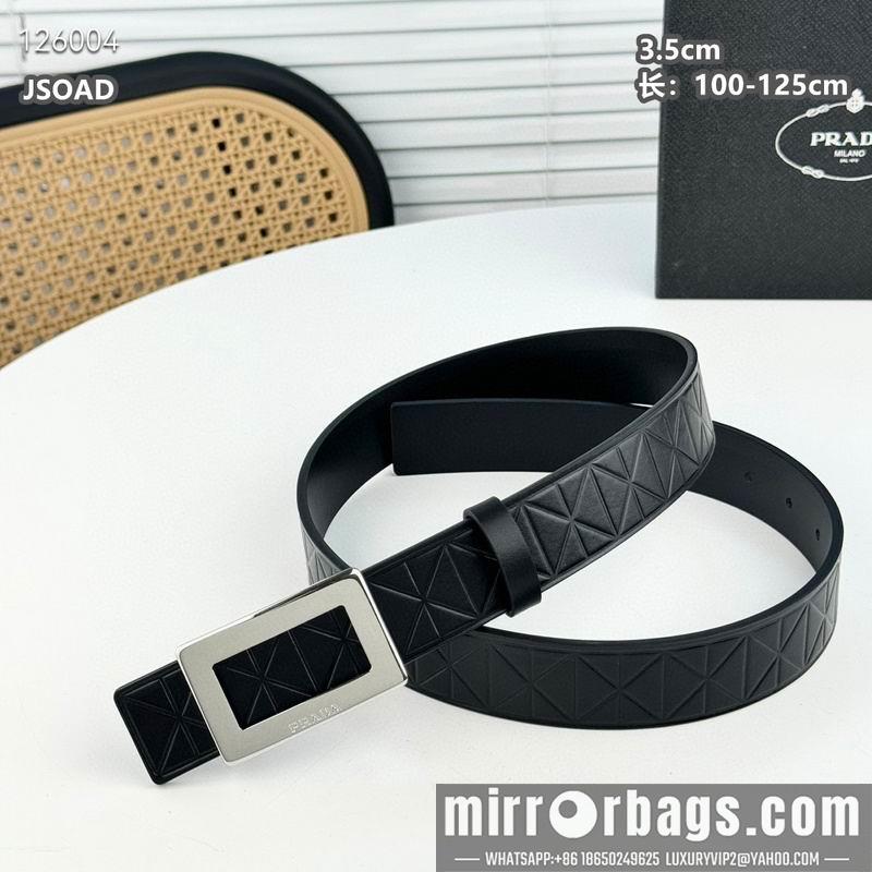 Replica Prada belt 35mmX100-125cm 8L35