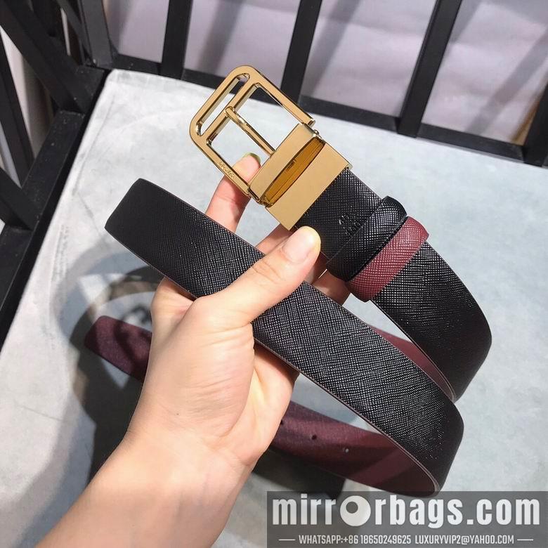 Replica Prada Belt 34mmX95-125CM sj03