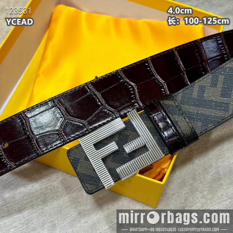 Replica Fendi belt 40mmX100-125cm 8L53