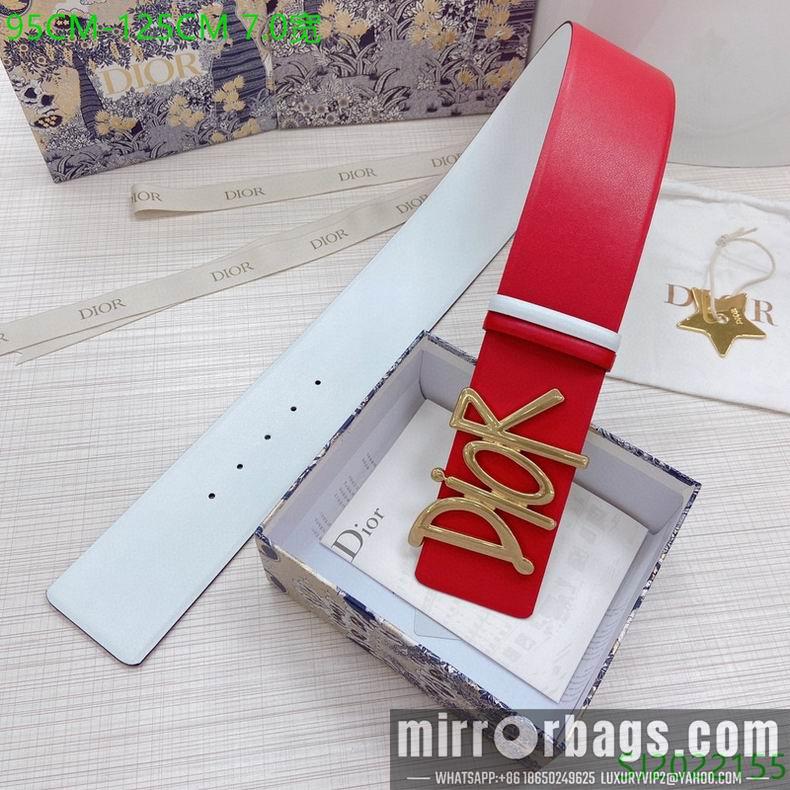 Replica Dior Belt 70mmX95-125cm 7d09