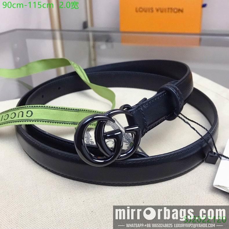 Replica Gucci Belt 20mmX90-115cm 7D02