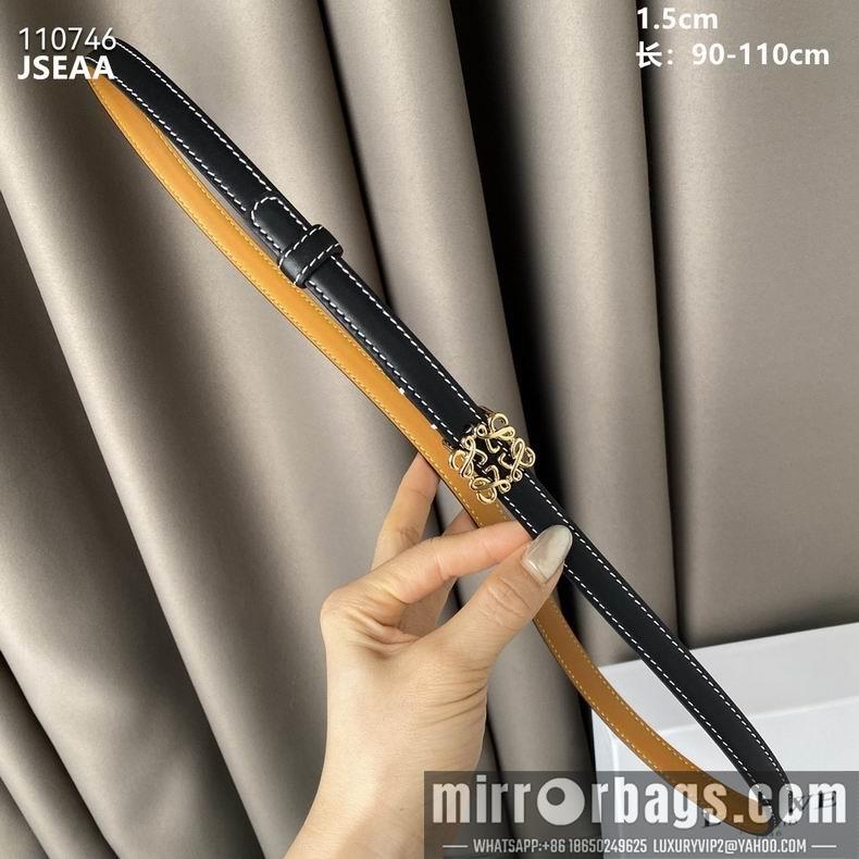 Replica Loewe Belt 15mmX90-110cm 8L01