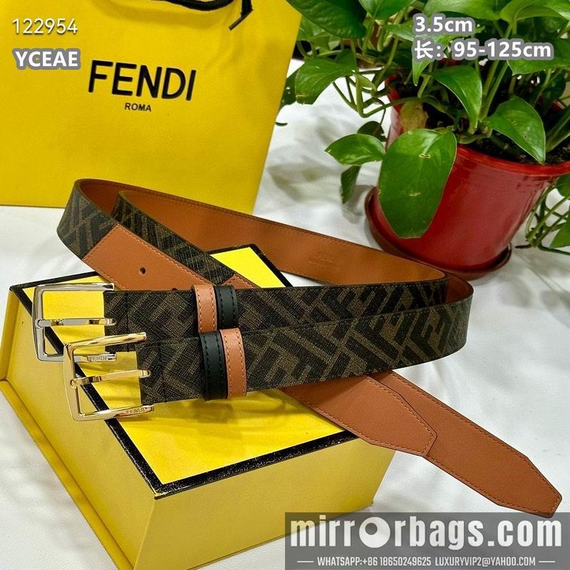 Replica Fendi belt 35mmX95-125cm 8L37