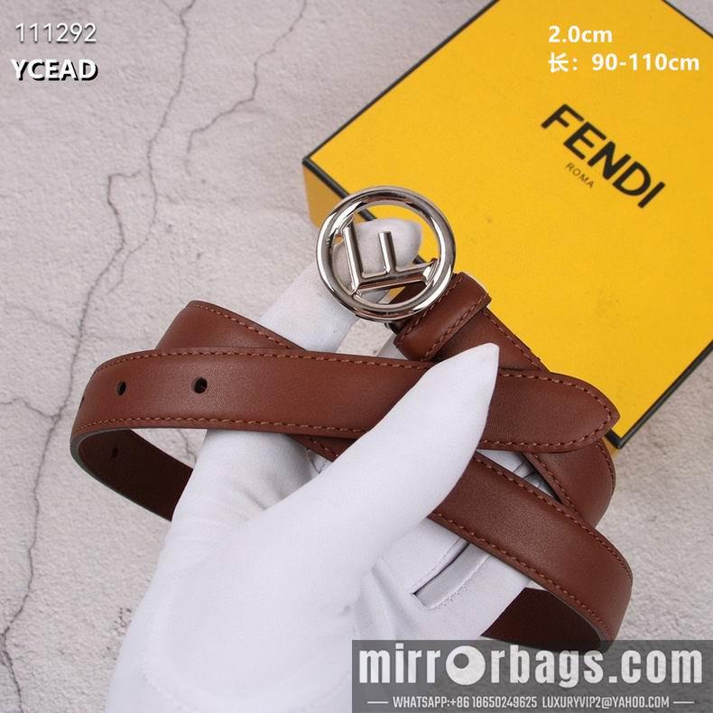 Replica Fendi Belt 20mmX90-110cm 8L06