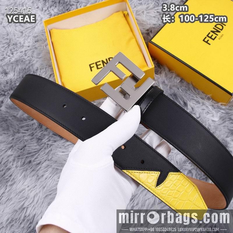 Replica Fendi belt 38mmX100-125cm 8L19