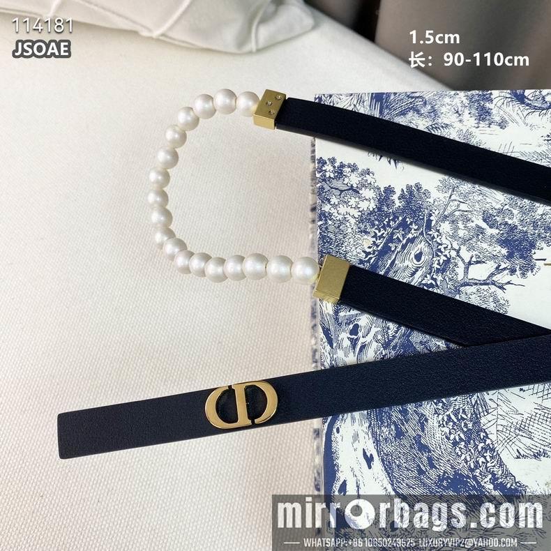 Replica Dior belt 15mmX90-110cm 8L02